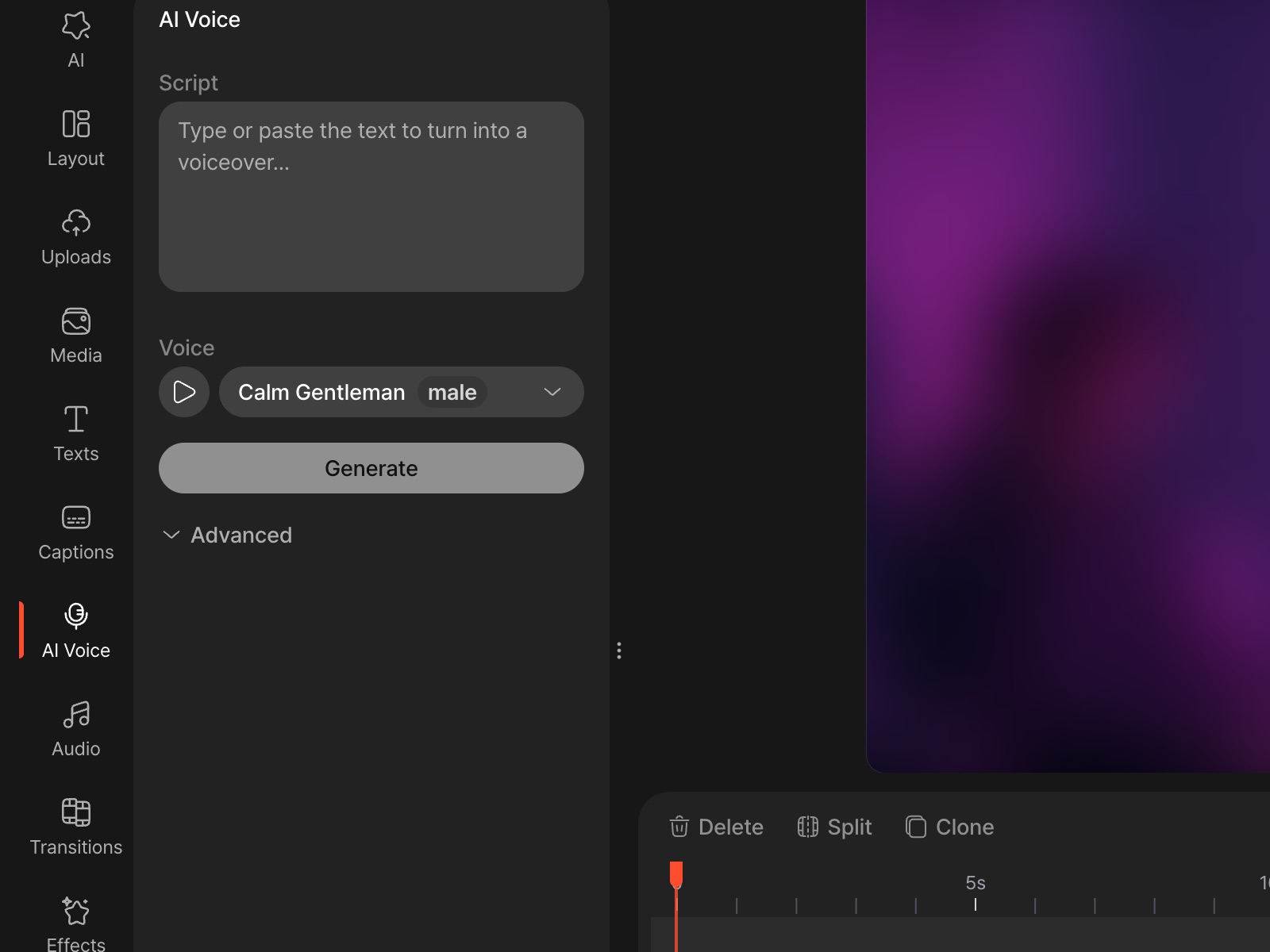Sample video